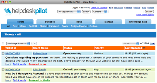 Help Desk with Email Integration